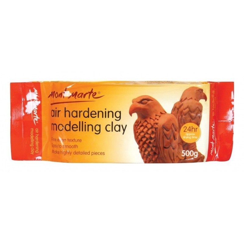 MONT MARTE air hardening Modelling clay Terracotta 500 grams
