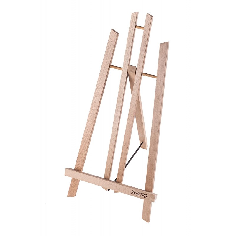 Brustro 17 Inch Artists Small Tabletop A-Frame Wooden Easel