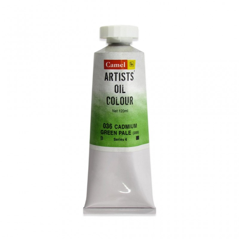 Camlin Kokuyo Artist Oil Colour 120 ml Series 4 Cadmium Green 036