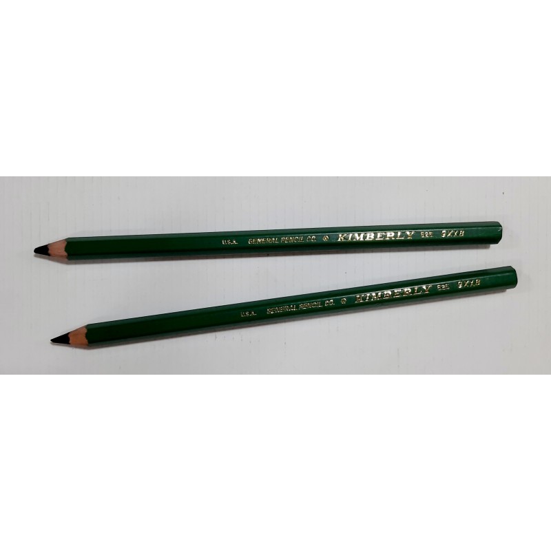 General Kimberly Graphite Extra Extra Soft Drawing Pencil, 9XXB (Set of 2)