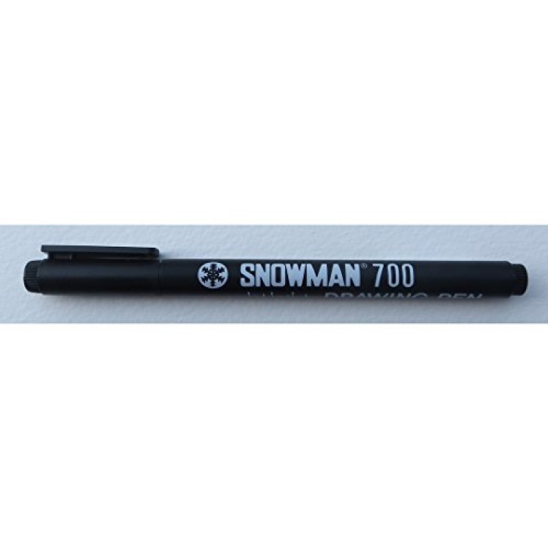 Snowman Calligraphy Pens - Black - 1.0