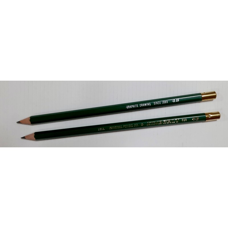 General's Graphite Pencils (4B Medium) Set of 2