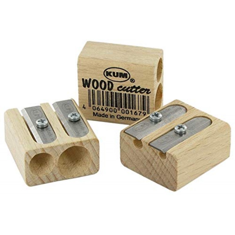KUM Wood Cutter 2-Hole Pencil Sharpener 