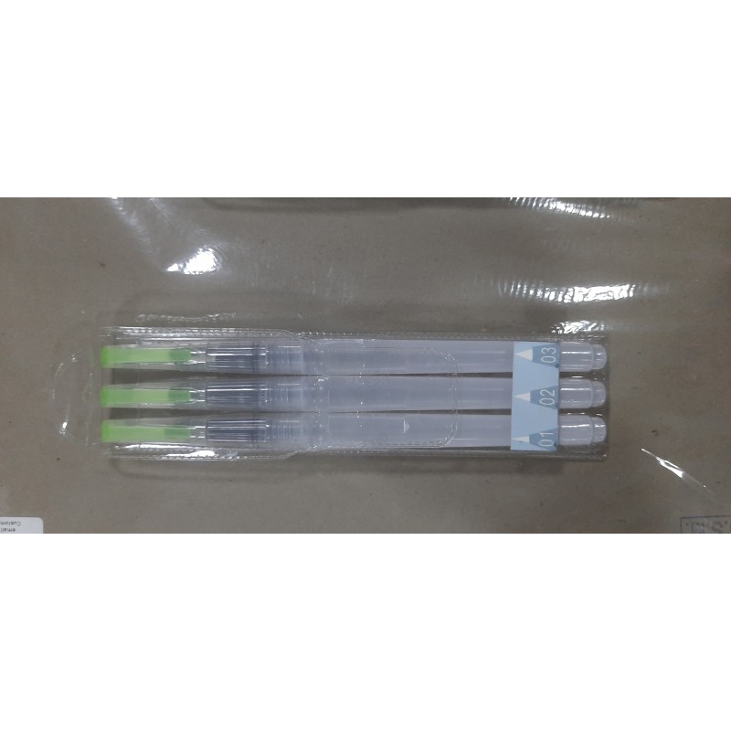 Water Brush Pens  (Round)– Set of 3 Different Sizes fine, Medium & Large (01,02,03)