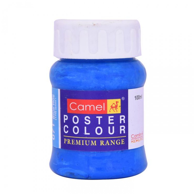 Camlin Kokuyo Premium Poster Color Cerulean Blue (071) -100 ML SR 1