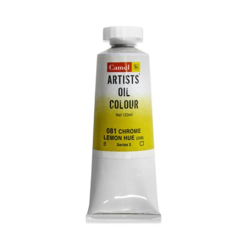 Camlin Kokuyo Artist Oil Colour 120 ml Series 3 Chrome Lemon 081