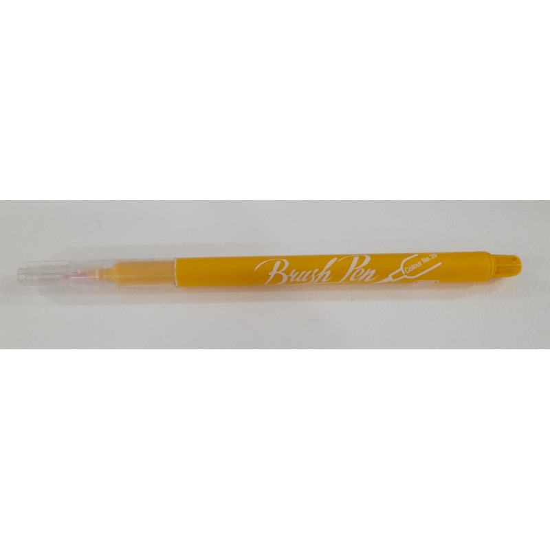ICO Brush Pen Dark Yellow (20) Set of 2