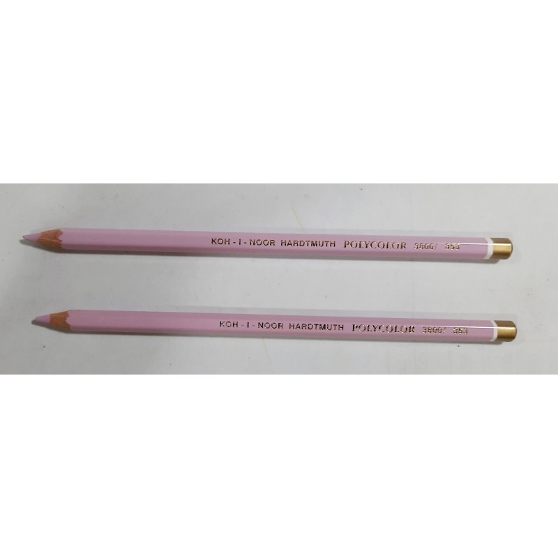 Koh-I-Noor Polycolor Artist's Coloured Pencils - Amaranth Pink (353) - Pack of 2