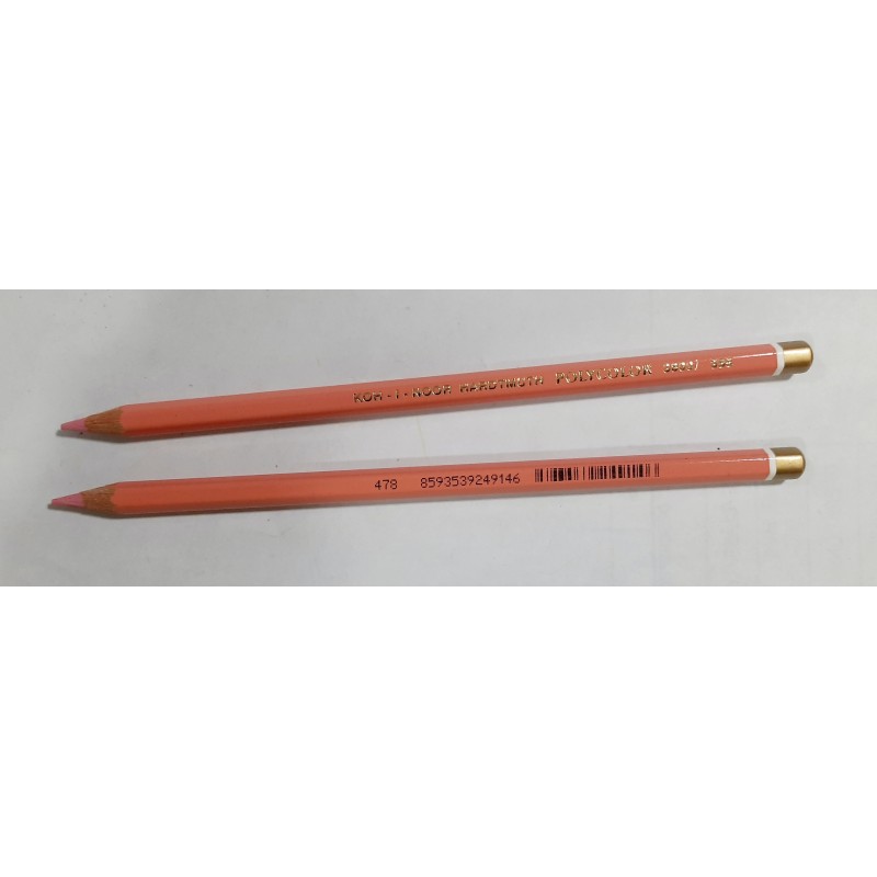 Koh-I-Noor Polycolor Artist's Coloured Pencils - Peach Orange (355) - Pack of 2