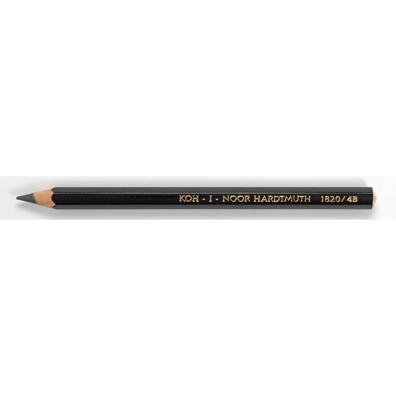 Koh-i-noor Jumbo Graphite Pencil 1820 Series 4B Grade Pencil (Set of 2)