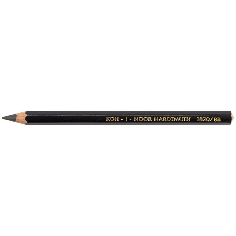 Koh-i-noor Jumbo Graphite Pencil 1820 Series 8B Grade Pencil (Set of 2)