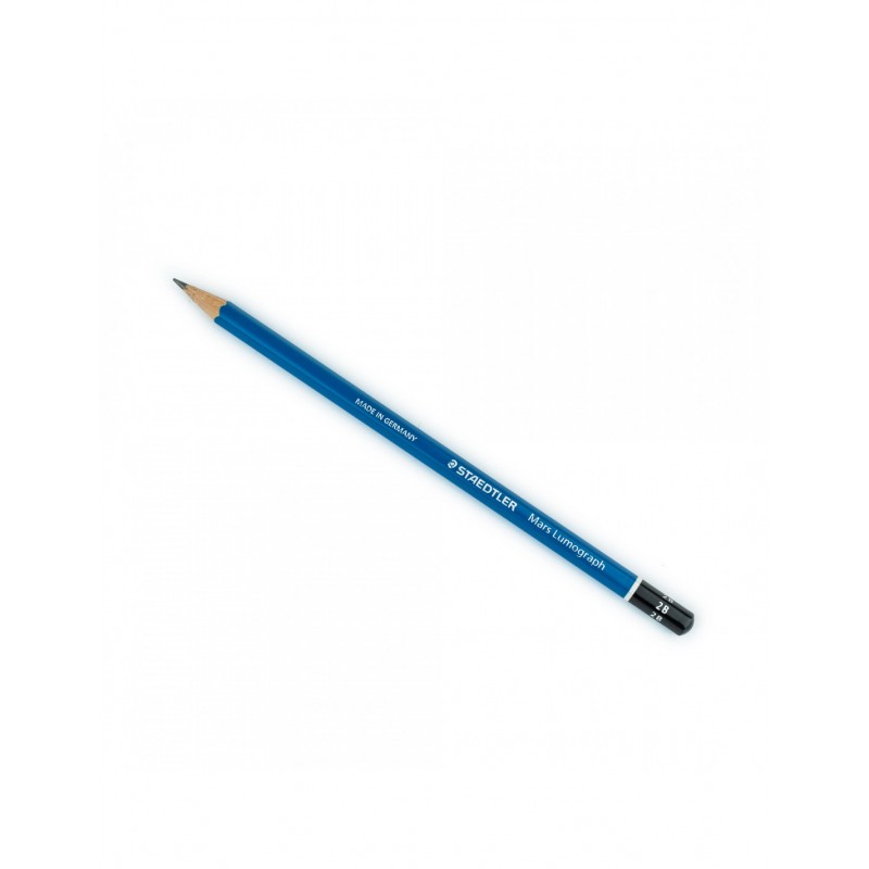 Staedtler Mars Lumograph Drawing Graphite Pencils 100 2B (Pack of 2)
