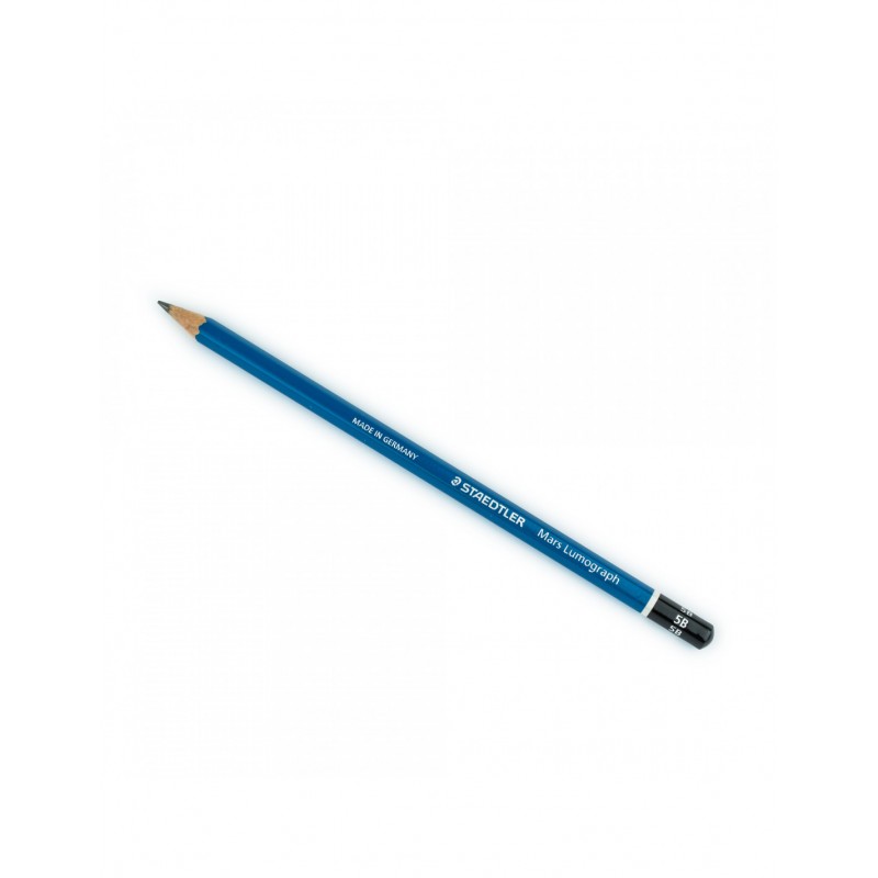 Staedtler Mars Lumograph Drawing Graphite Pencils 100 5B (Pack of 2)