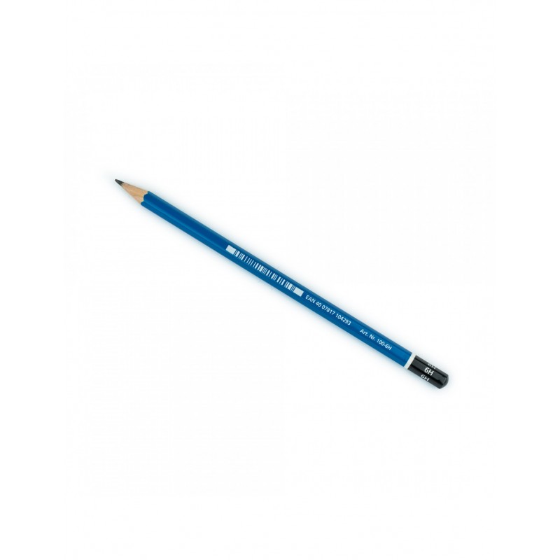 Staedtler Mars Lumograph Drawing Graphite Pencils 100 6H (Pack of 2)