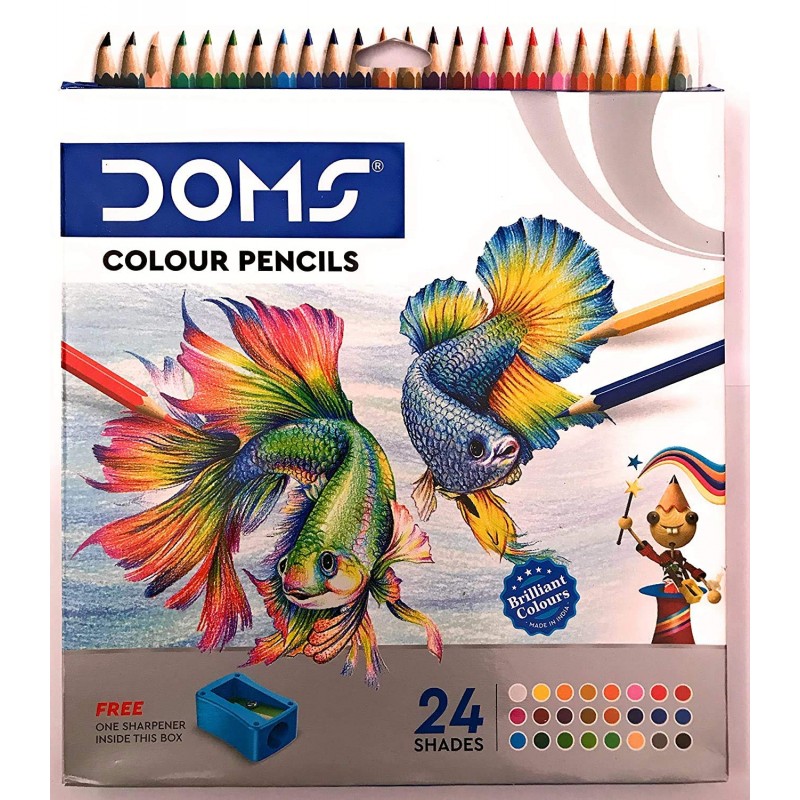Doms full size colour pencil  (24 colour pencil)