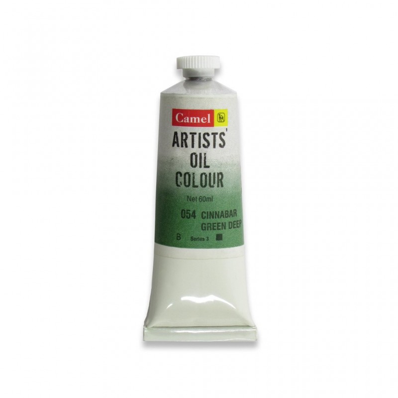 Camlin Kokuyo Artist Oil Colour 120 ml Series 3 Cinnabar Green 054