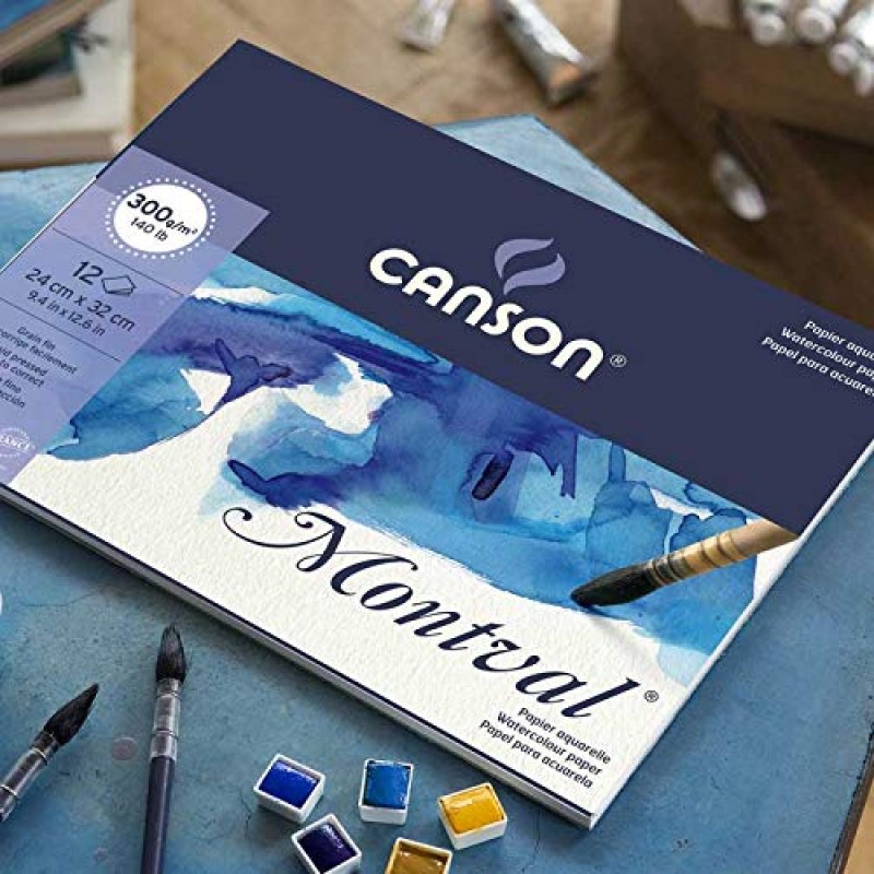 Canson Montval Water Colour Paper 300 GSM A3